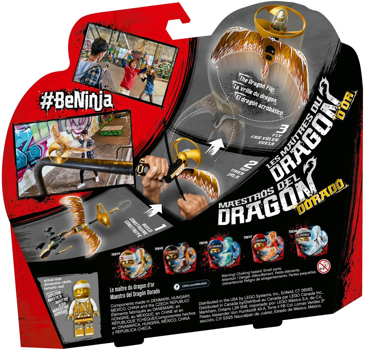 LEGO Ninjago 70644 Goldener Drachenmeister