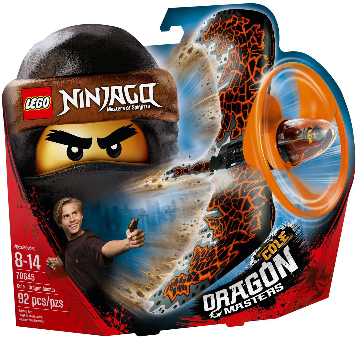 LEGO Ninjago 70645 Drachenmeister Cole