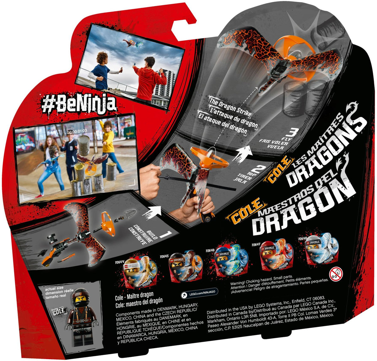 LEGO Ninjago 70645 Drachenmeister Cole