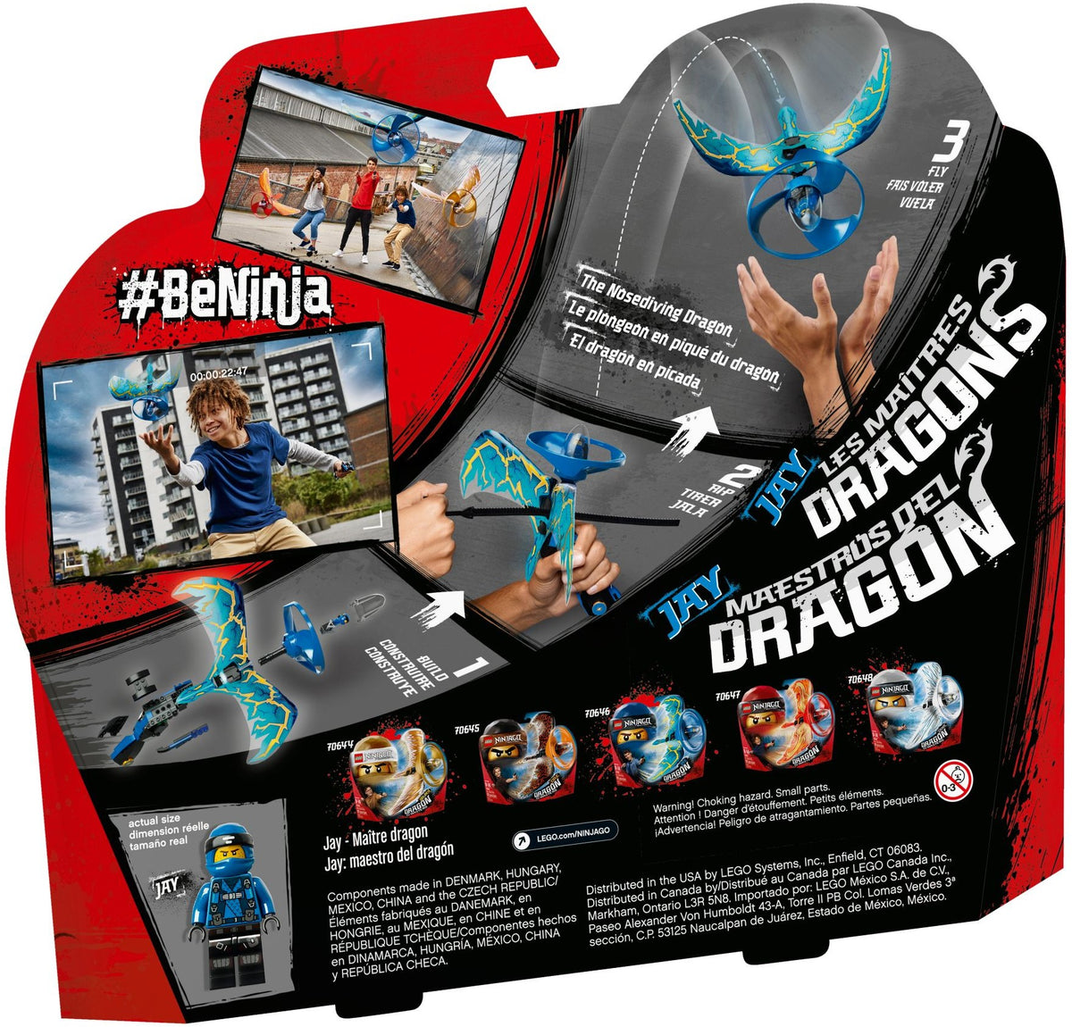 LEGO Ninjago 70646 Drachenmeister Jay