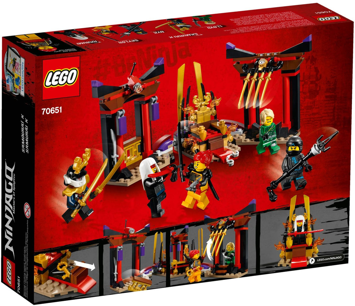 LEGO Ninjago 70651 Duell im Thronsaal