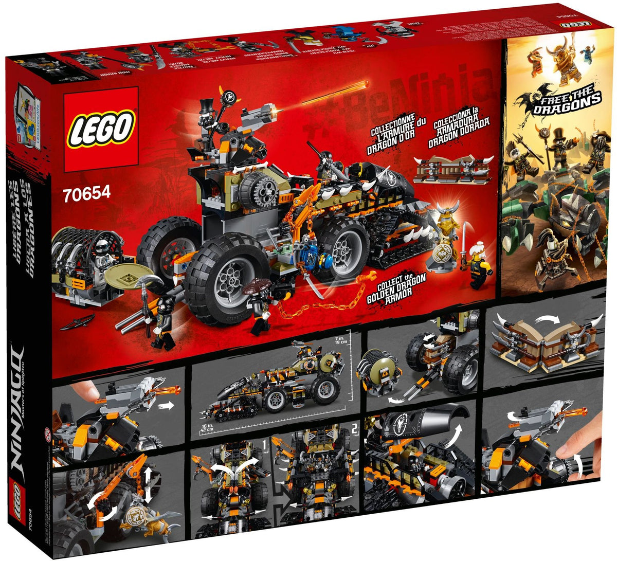 LEGO Ninjago 70654 Drachen-Fänger