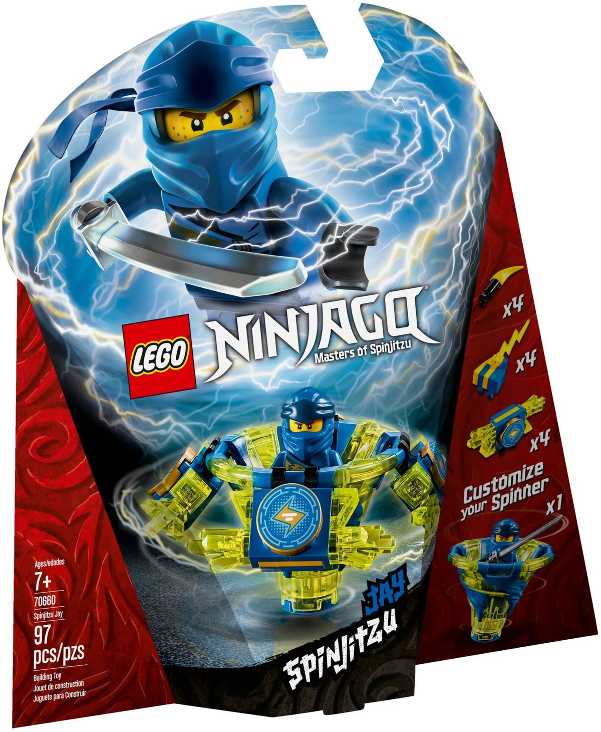 LEGO Ninjago 70660 Spinjitzu Jay