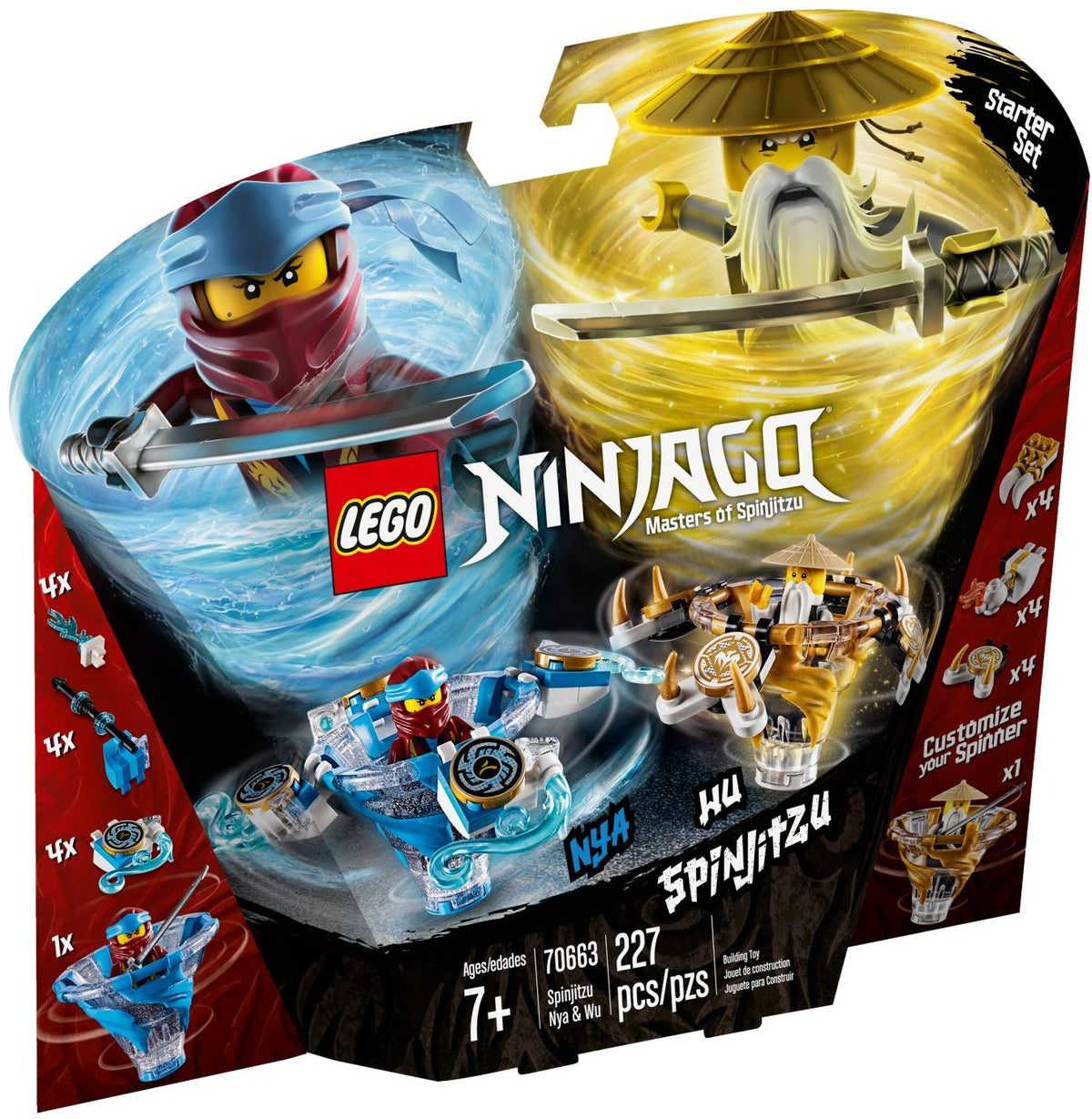 LEGO Ninjago 70663 Spinjitzu Nya &amp; Wu