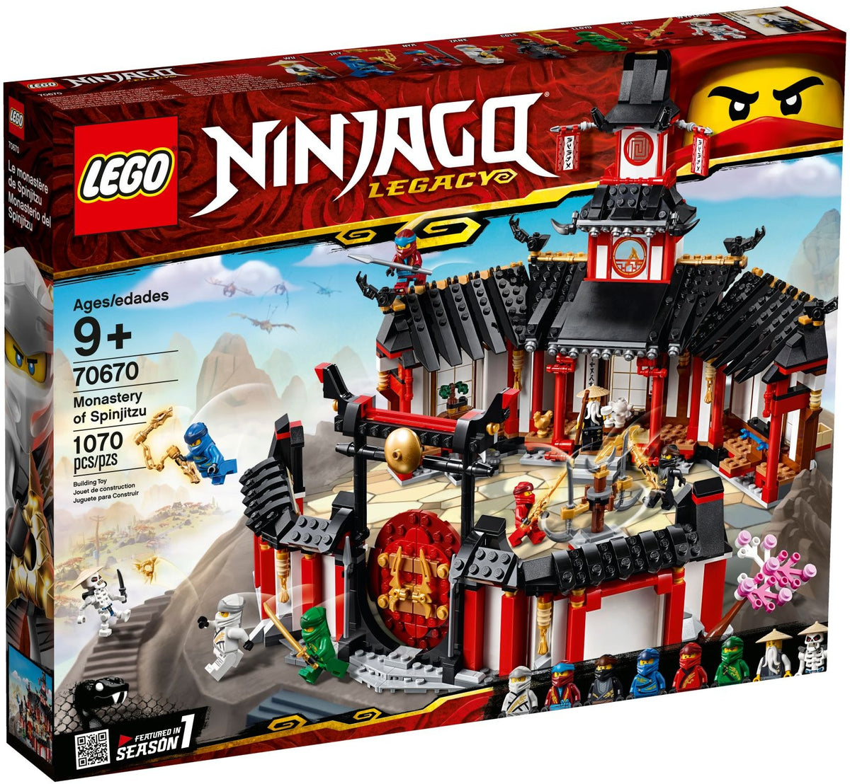 LEGO Ninjago 70670 Kloster des Spinjitzu