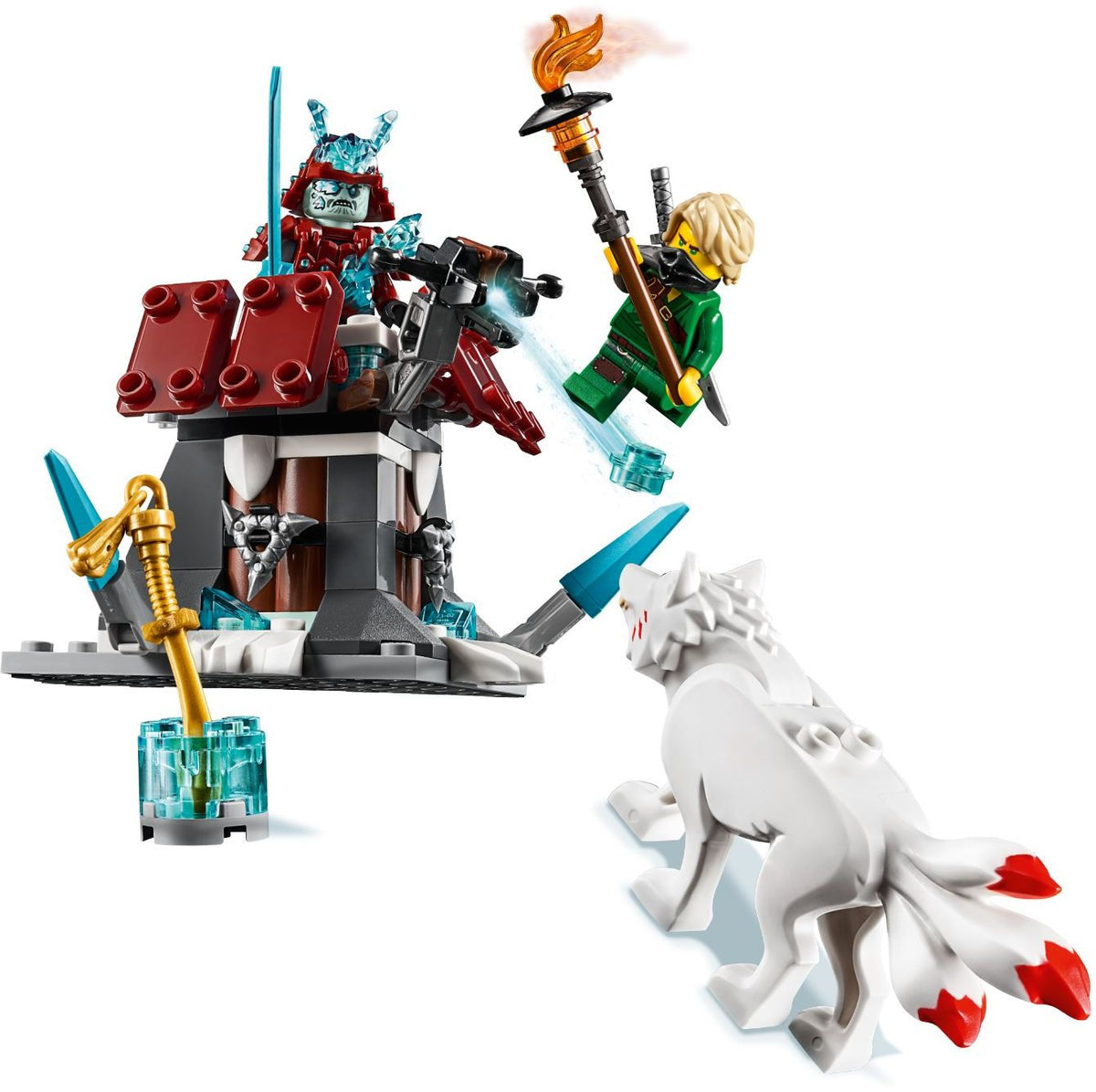 LEGO Ninjago 70671 Angriff des Eis-Samurai