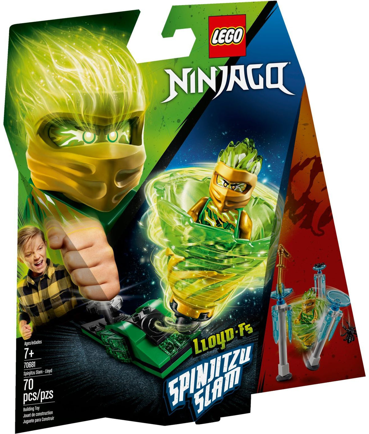LEGO Ninjago 70681 Spinjitzu Slam – Lloyd
