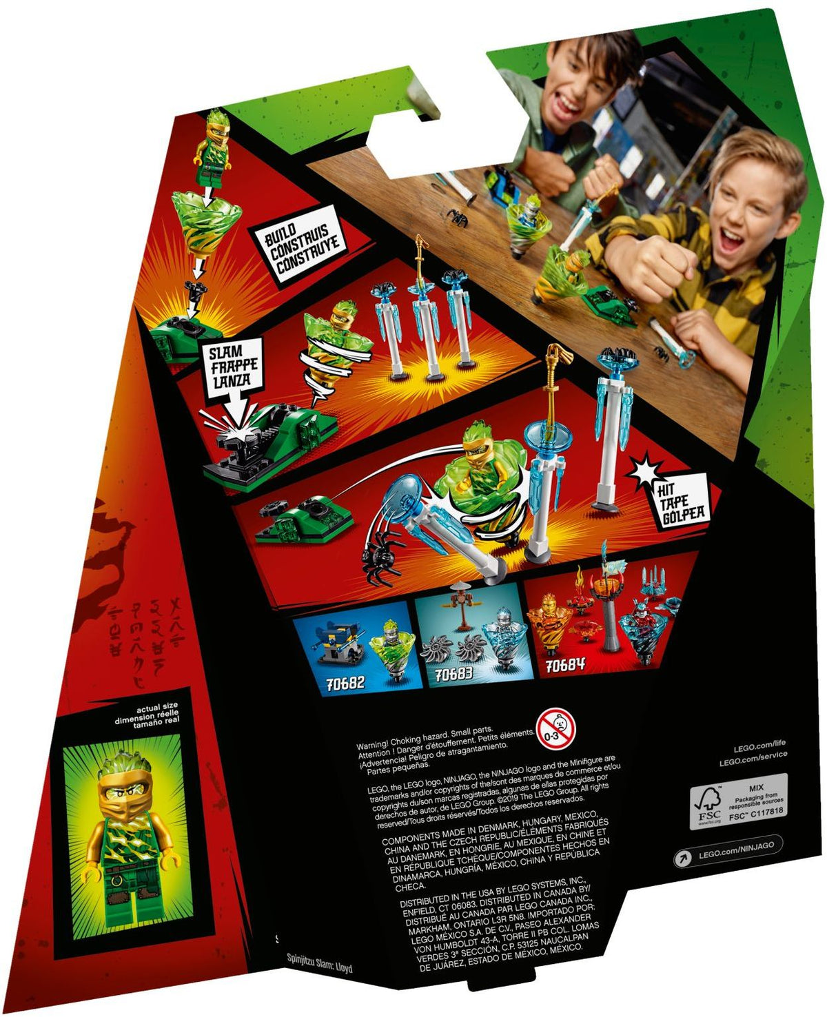 LEGO Ninjago 70681 Spinjitzu Slam – Lloyd