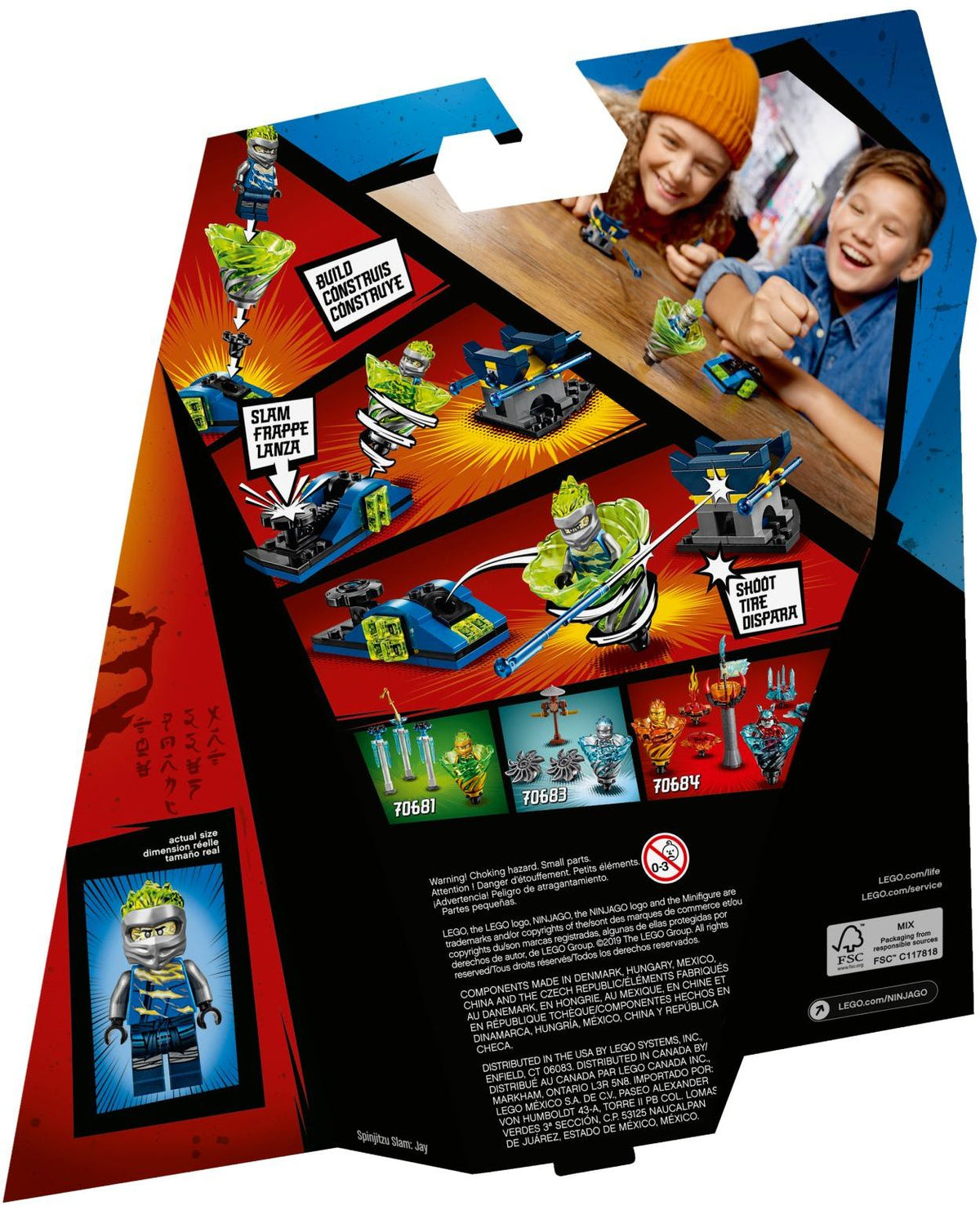 LEGO Ninjago 70682 Spinjitzu Slam – Jay