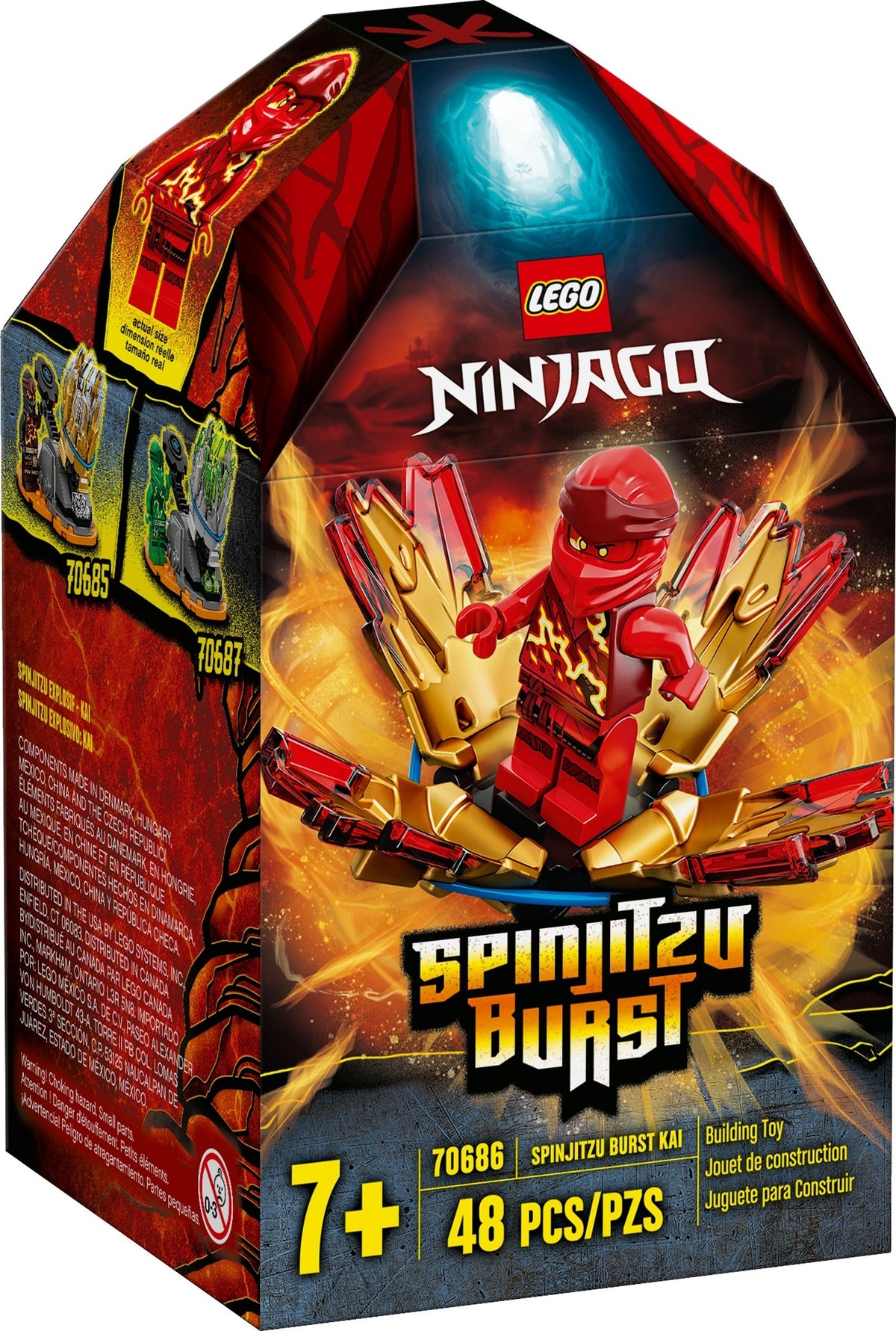 LEGO Ninjago 70686 Kais Spinjitzu-Kreisel