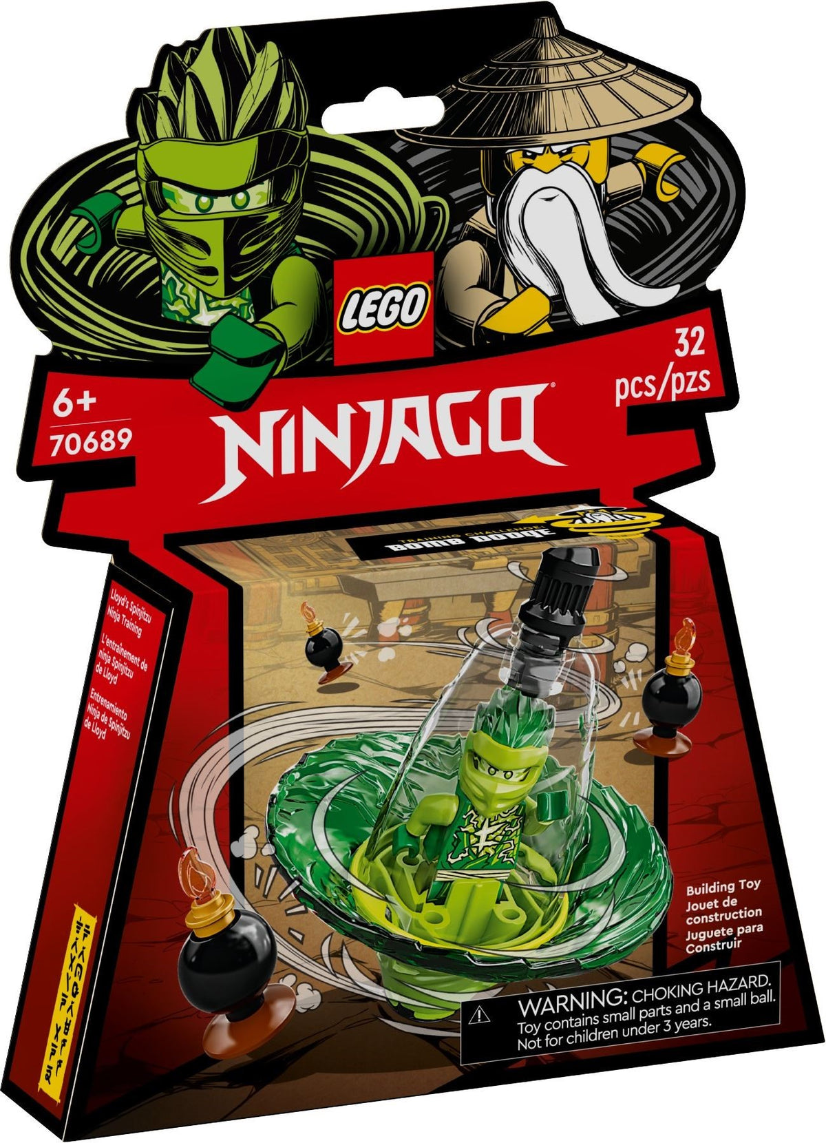 LEGO Ninjago 70689 Lloyds Spinjitzu-Ninjatraining