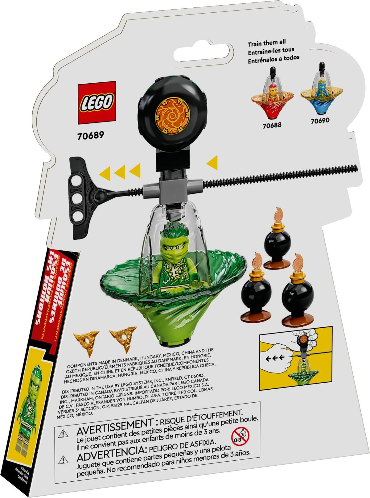 LEGO Ninjago 70689 Lloyds Spinjitzu-Ninjatraining