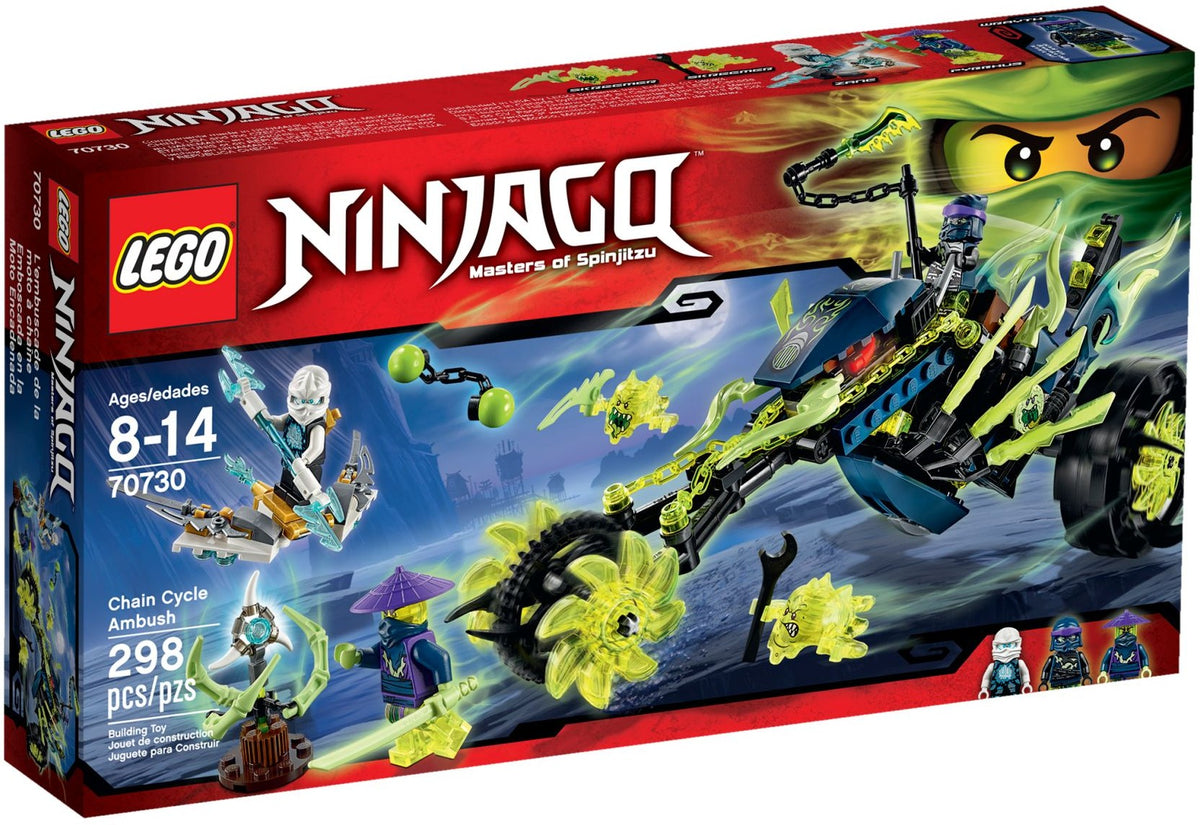 LEGO Ninjago 70730 Kettenrad-Hinterhalt