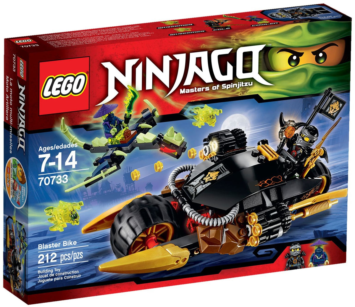 LEGO Ninjago 70733 Cole&#39;s Donner-Bike