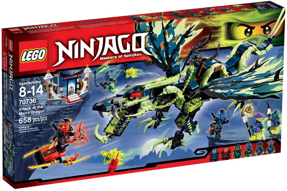 LEGO Ninjago 70736 Angriff des Moro-Drachens