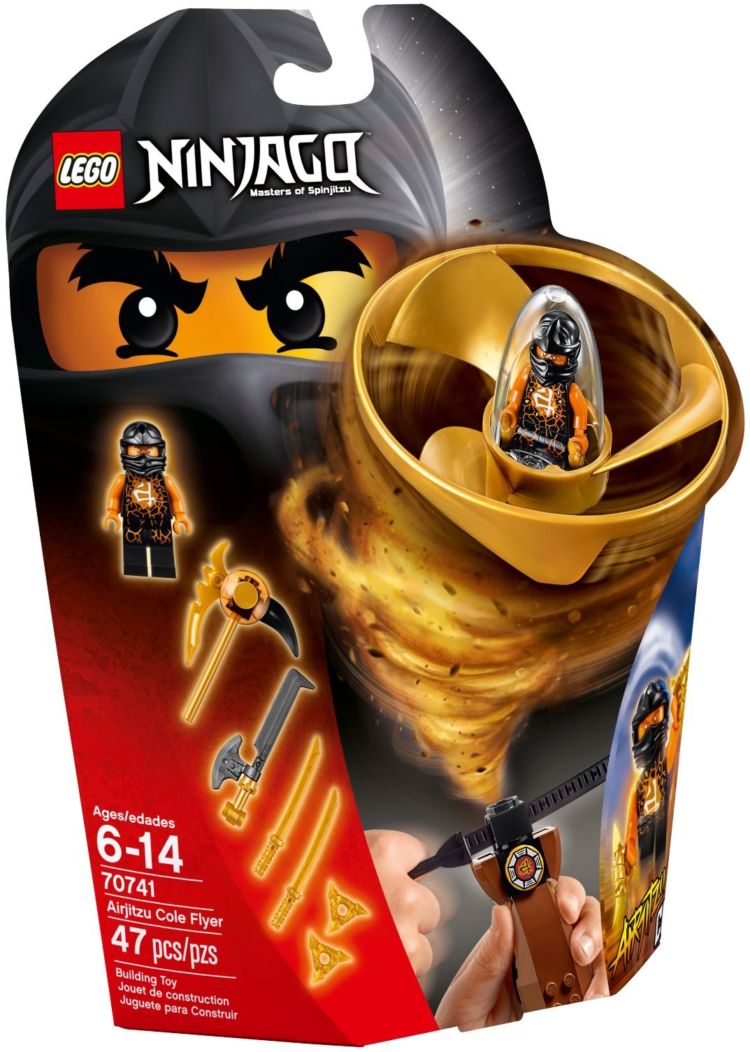 LEGO Ninjago 70741 Airjitzu Cole Flieger