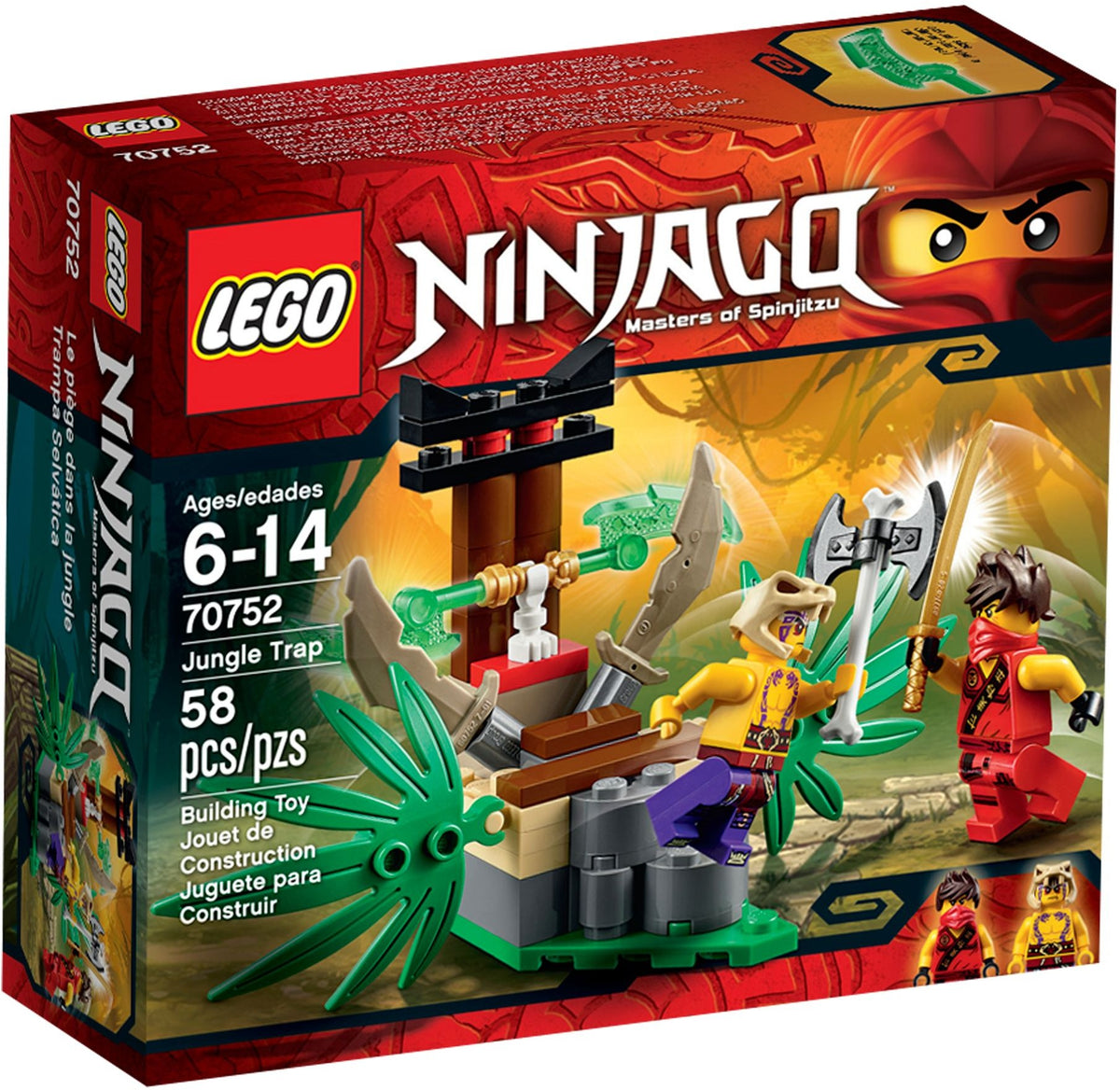 LEGO Ninjago 70752 Dschungelfalle