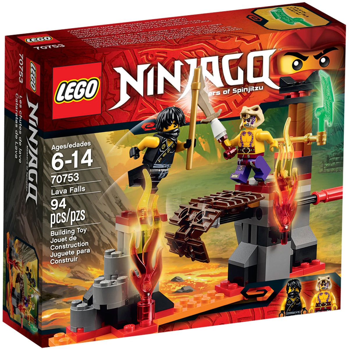 LEGO Ninjago 70753 Lava-Fälle