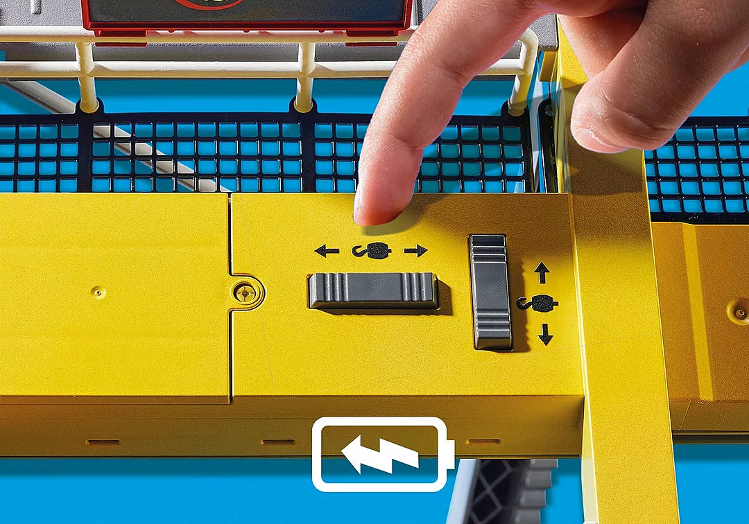 PLAYMOBIL 70770 Portalkran mit Containern