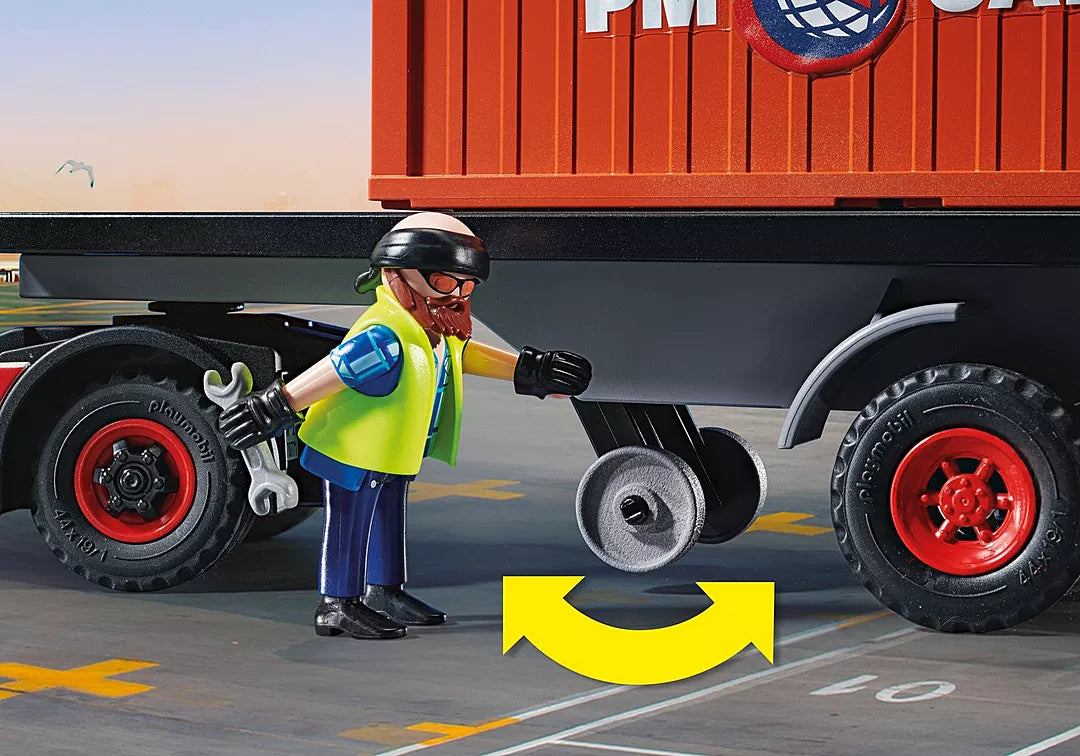 PLAYMOBIL 70771 LKW mit Anhänger