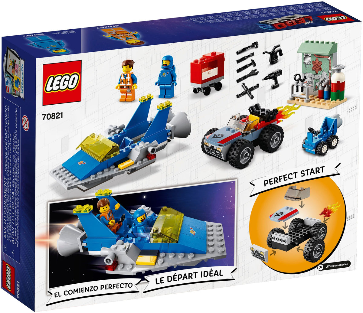 LEGO The Lego Movie 2 70821 Emmets und Bennys Bau- und Reparaturwerkstatt!