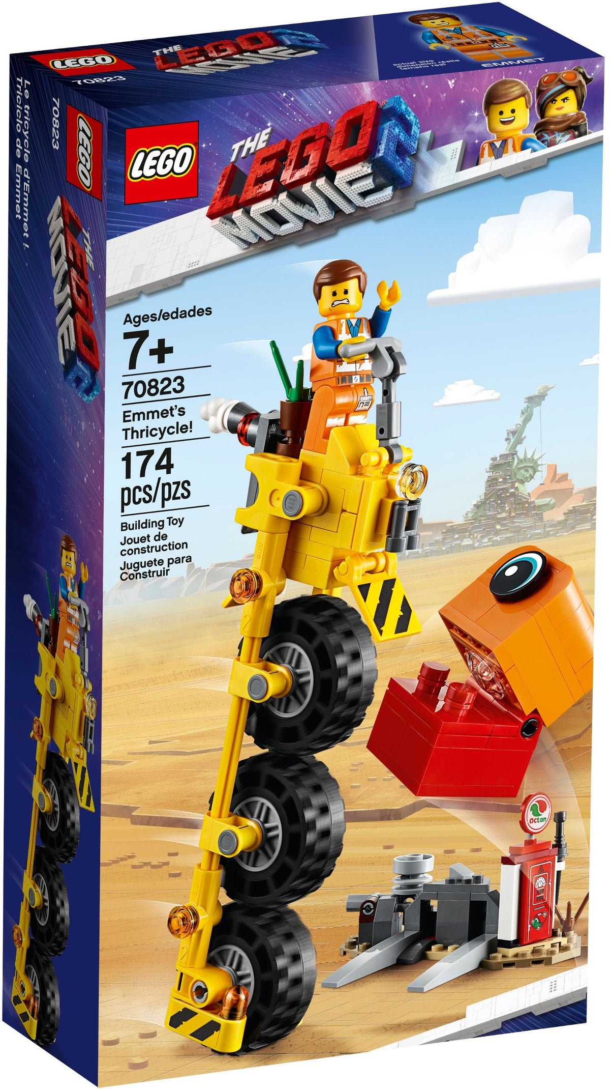 LEGO The Lego Movie 2 - 70823 Emmets Dreirad!
