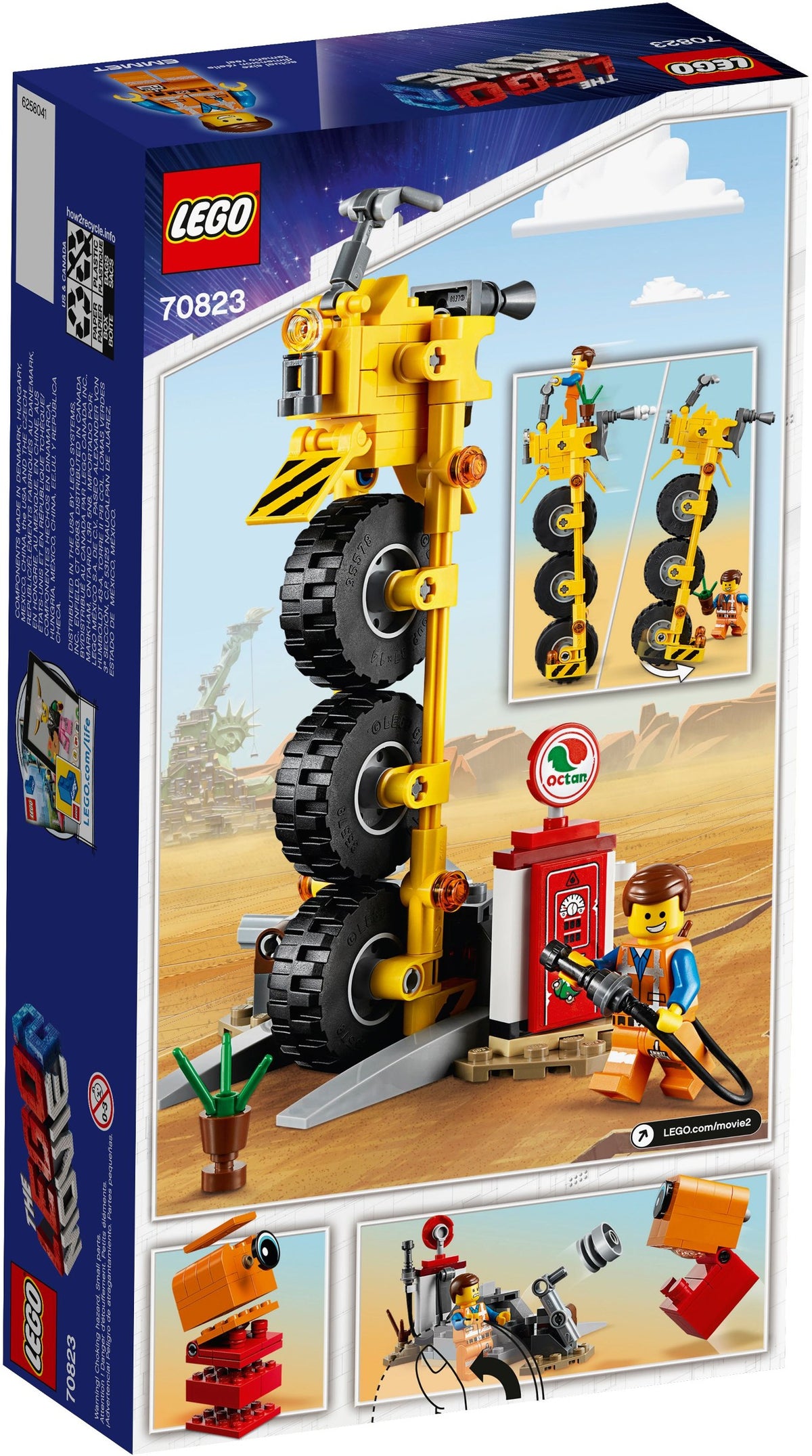 LEGO The Lego Movie 2 - 70823 Emmets Dreirad!