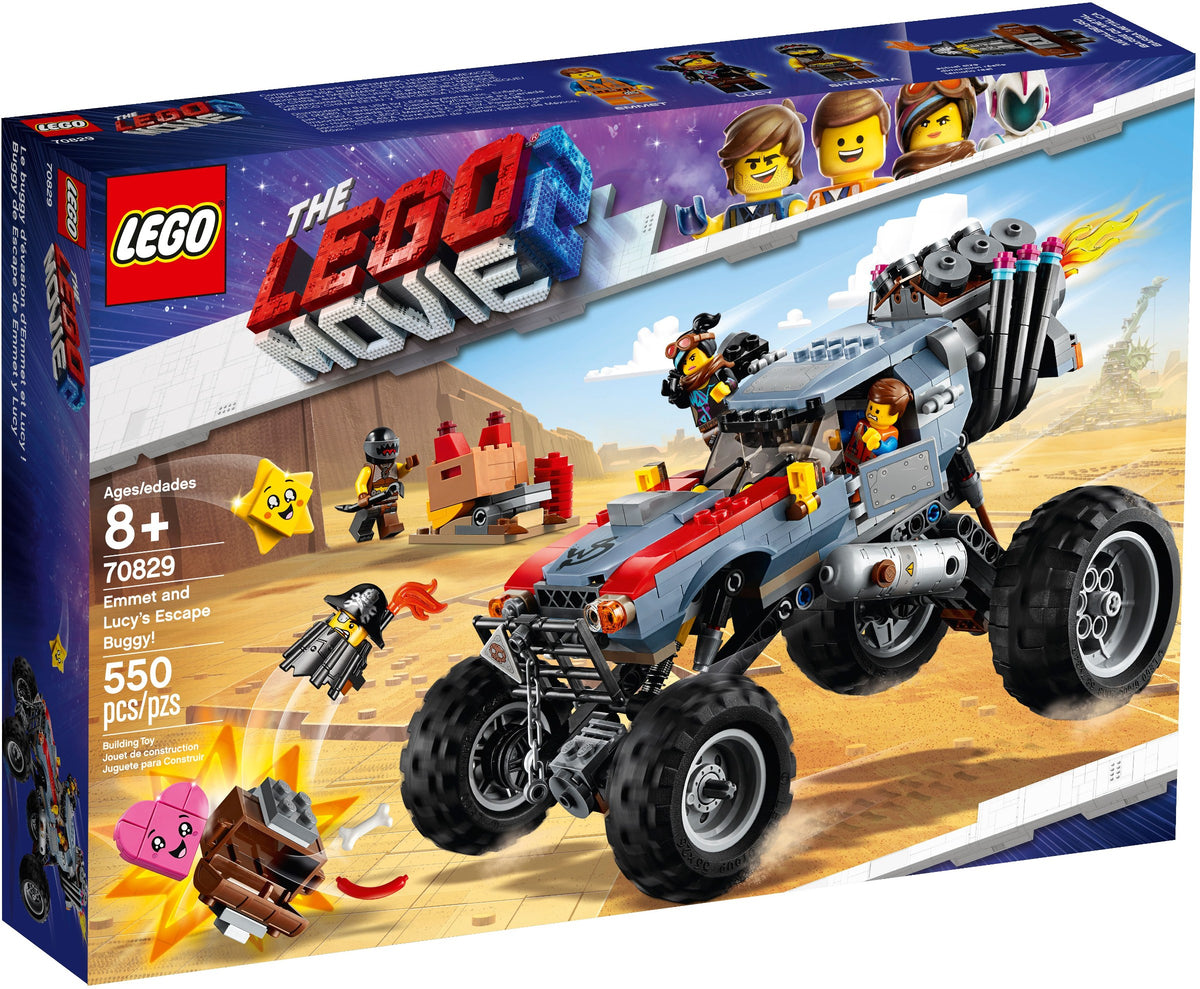 LEGO The Lego Movie 2 70829 Emmets und Lucys Flucht-Buggy!