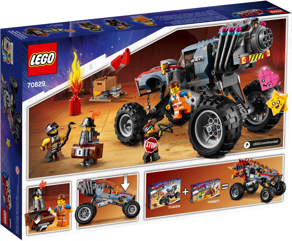 LEGO The Lego Movie 2 70829 Emmets und Lucys Flucht-Buggy!
