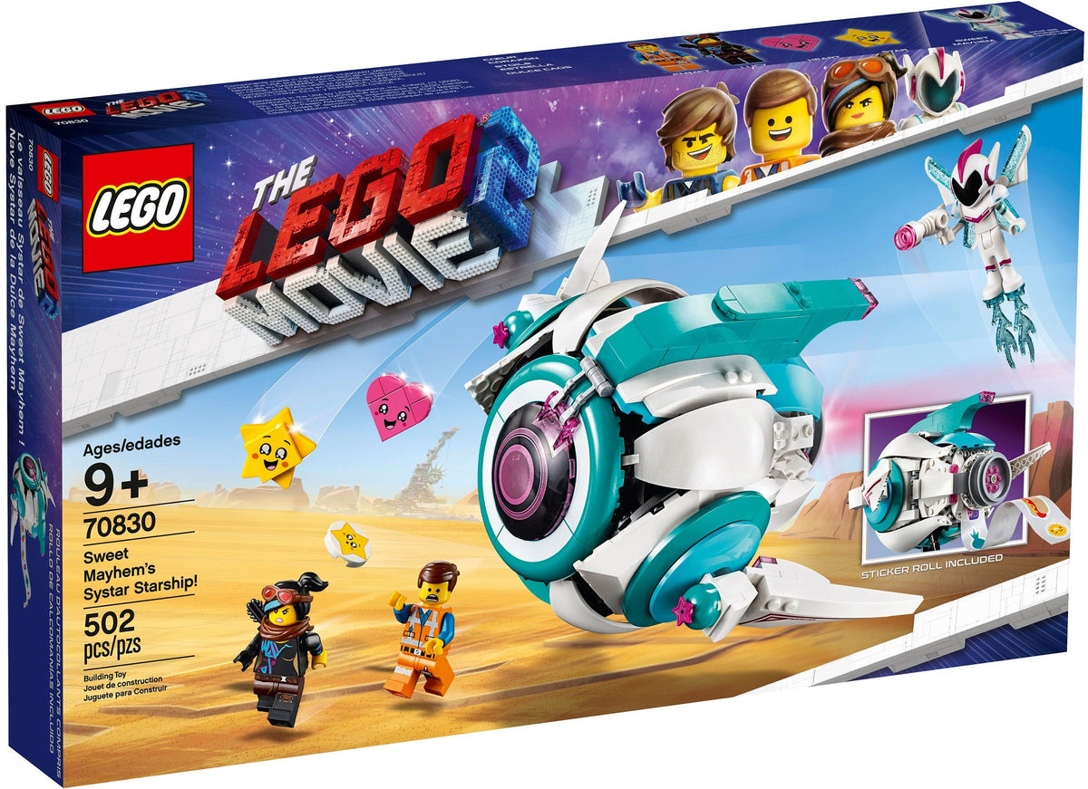 LEGO The Lego Movie 2 70830 Sweet Mischmaschs Schwester-Raumschiff