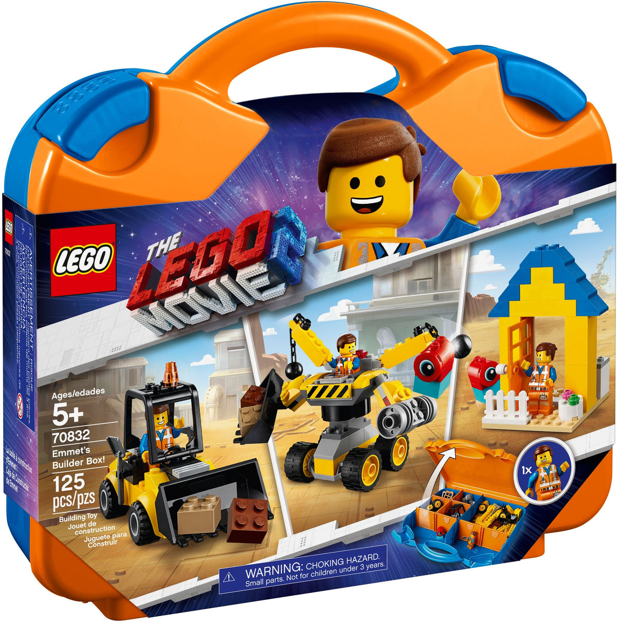 LEGO The Lego Movie 2 70832 Emmets Baukoffer!