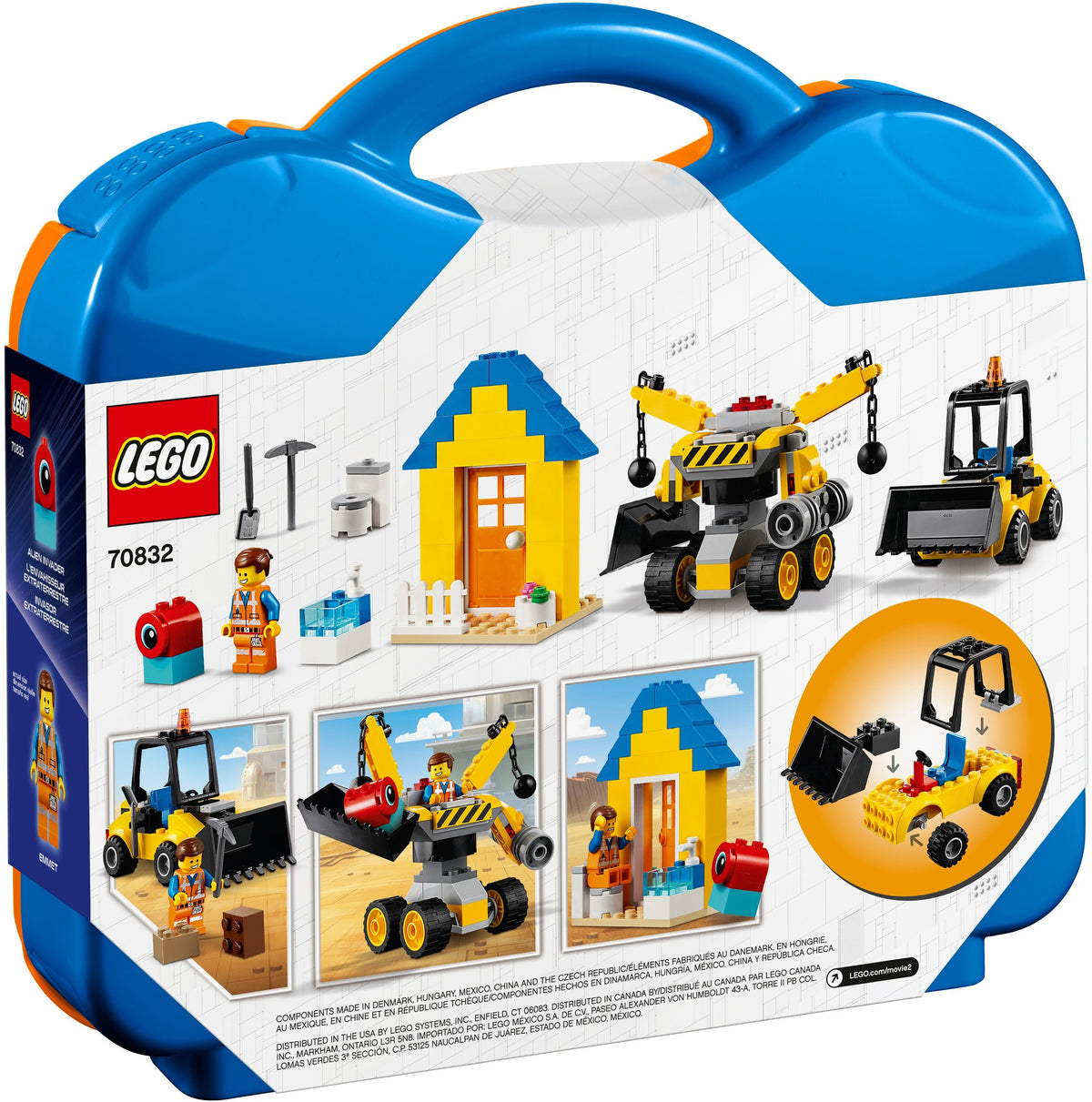 LEGO The Lego Movie 2 70832 Emmets Baukoffer!