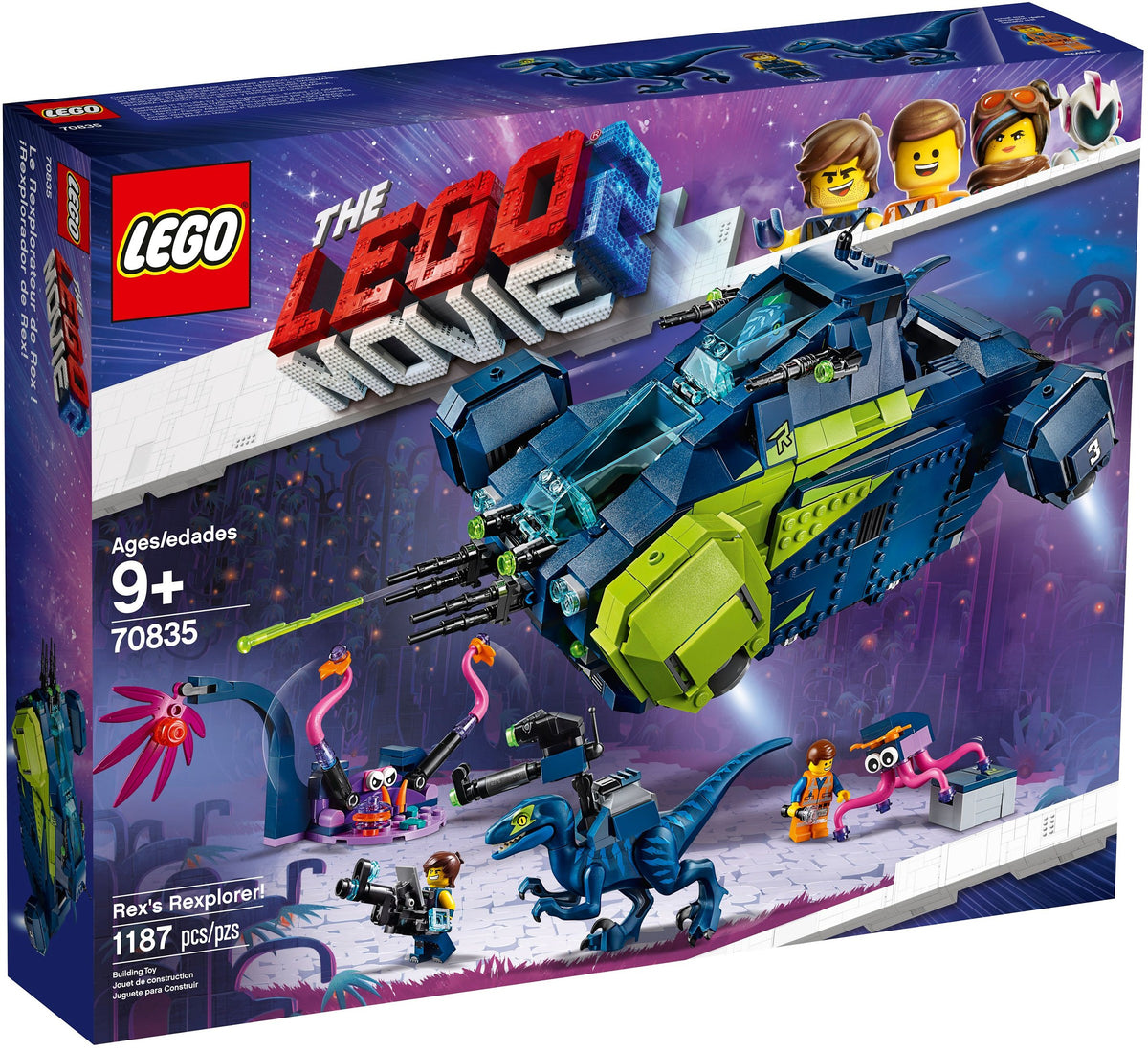 LEGO The Lego Movie 2 70835 Der Rexplorer von Rex!