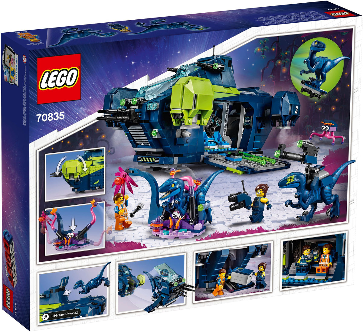 LEGO The Lego Movie 2 70835 Der Rexplorer von Rex!