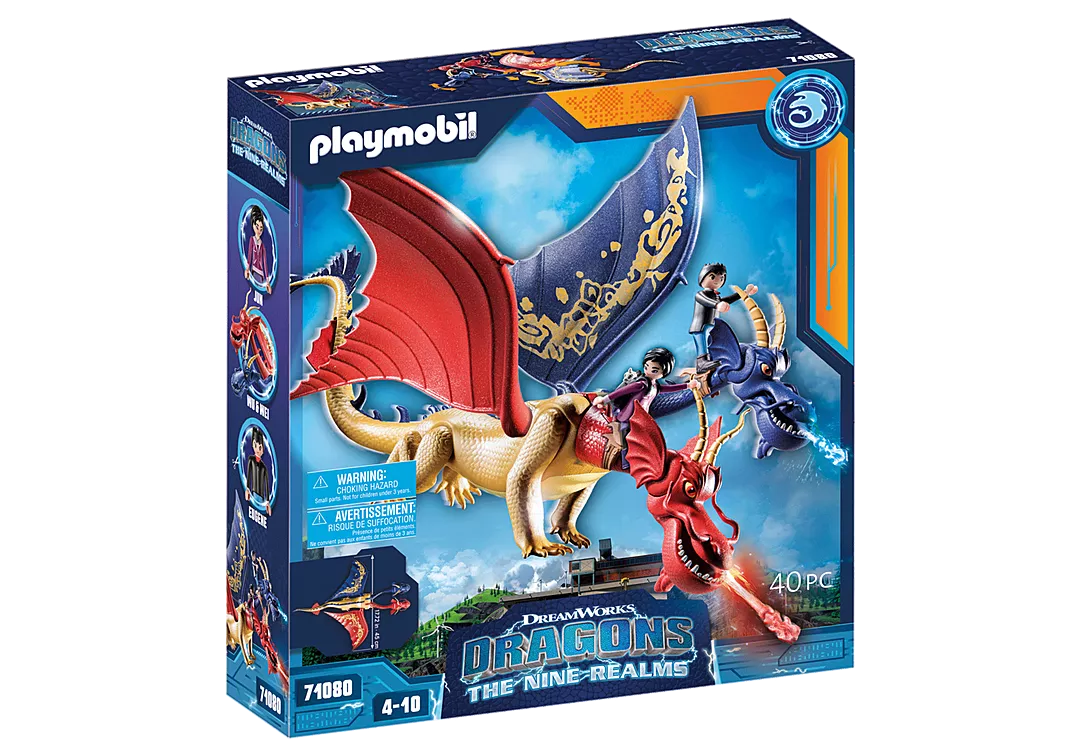 PLAYMOBIL 71080 Dragons: The Nine Realms - Wu &amp; Wei mit Jun
