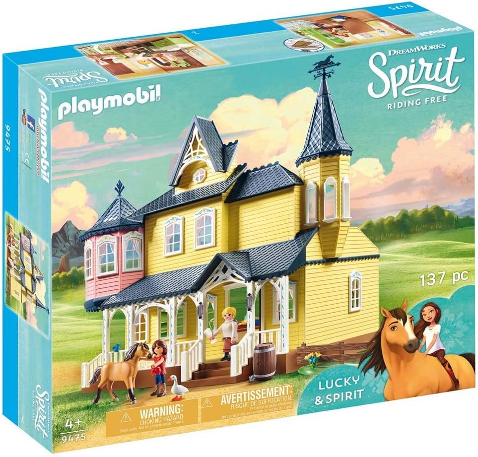 PLAYMOBIL 9475 SPIRIT RIDING FREE Luckys glückliches Zuhause