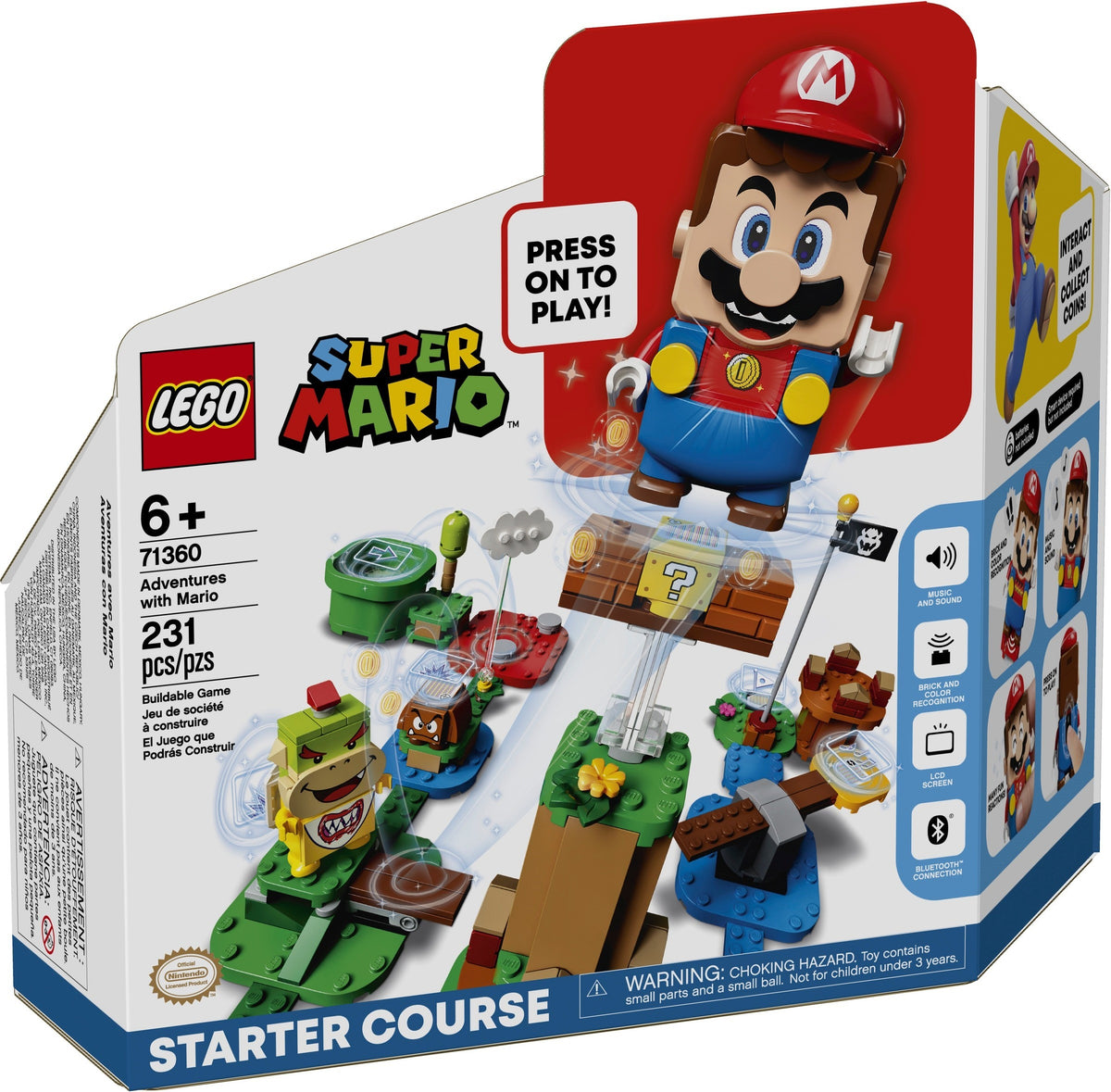 LEGO Super Mario 71360 Abenteuer mit Mario – Starterset