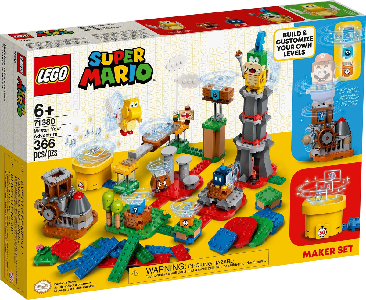LEGO Super Mario 71380 Baumeister-Set für eigene Abenteuer