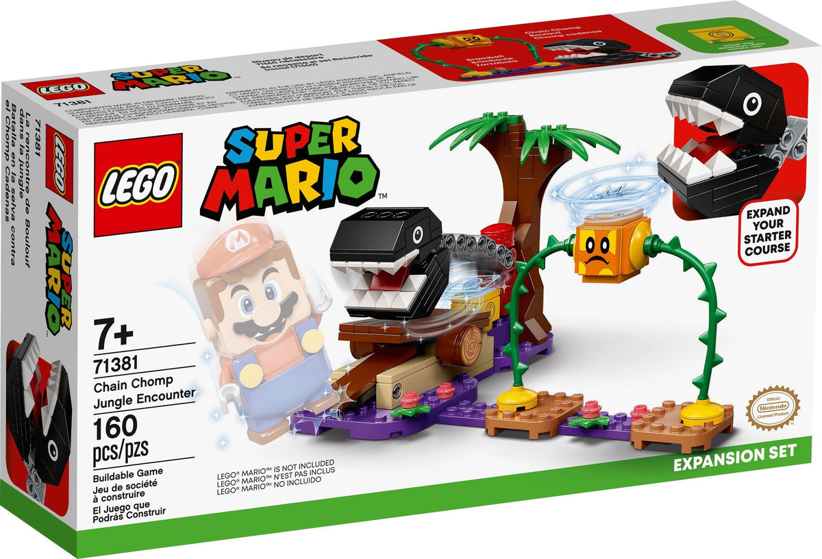 LEGO Super Mario 71381 Begegnung mit dem Kettenhund