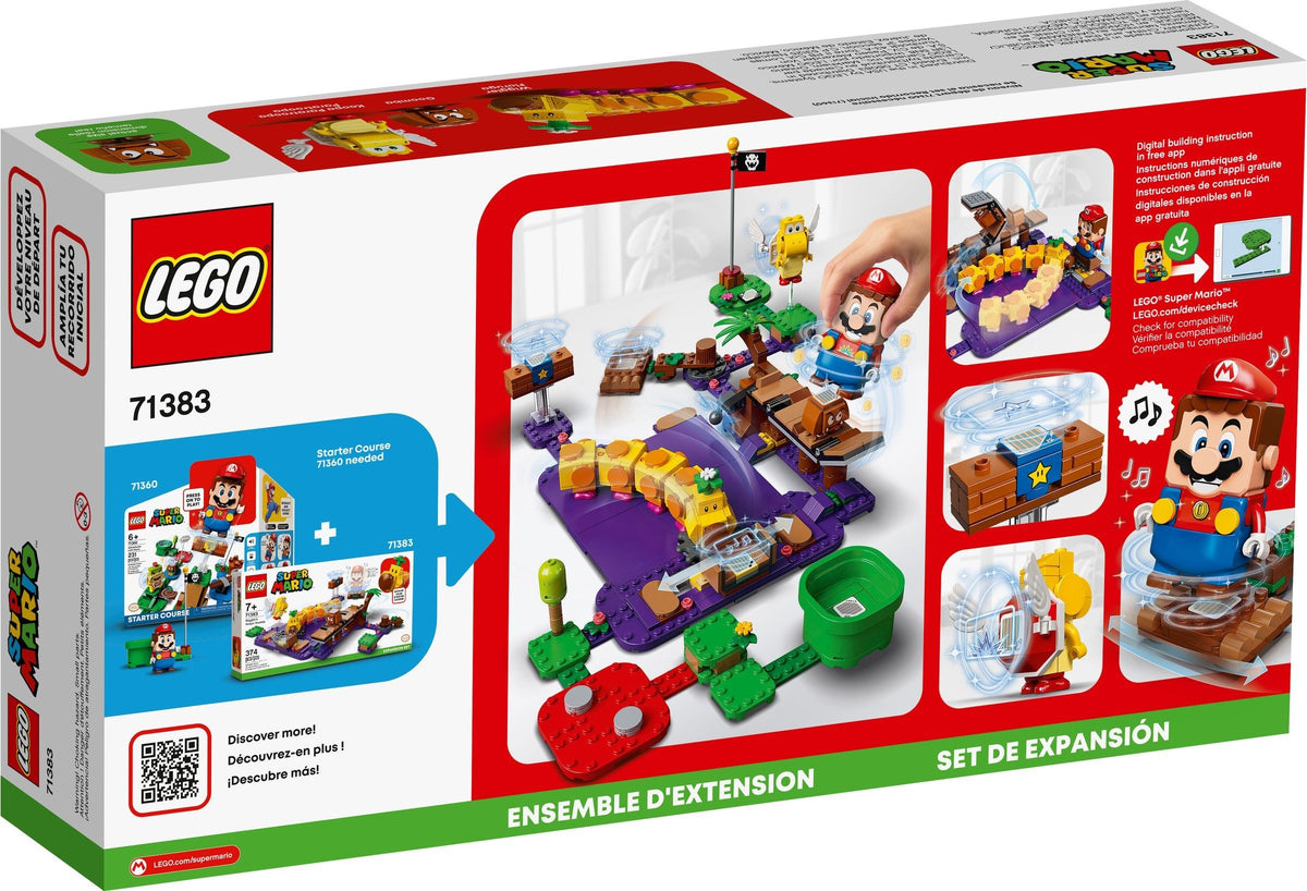 LEGO Super Mario 71383 Wigglers Giftsumpf