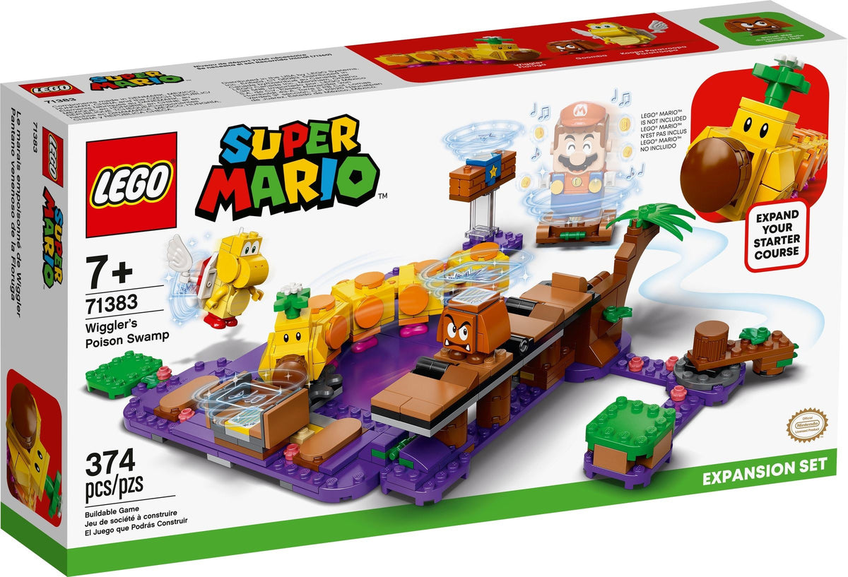 LEGO Super Mario 71383 Wigglers Giftsumpf