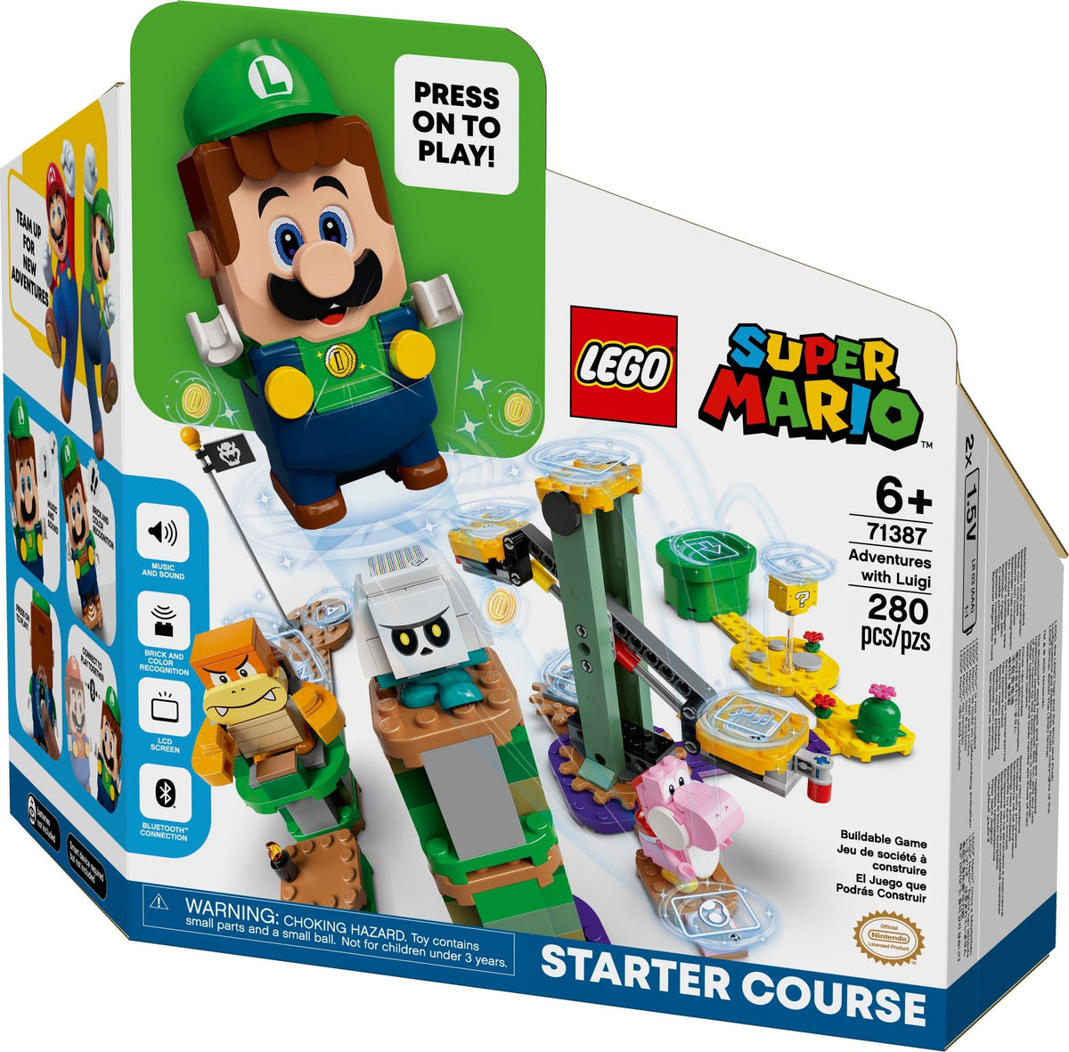 LEGO Super Mario 71387 Abenteuer mit Luigi – Starterset