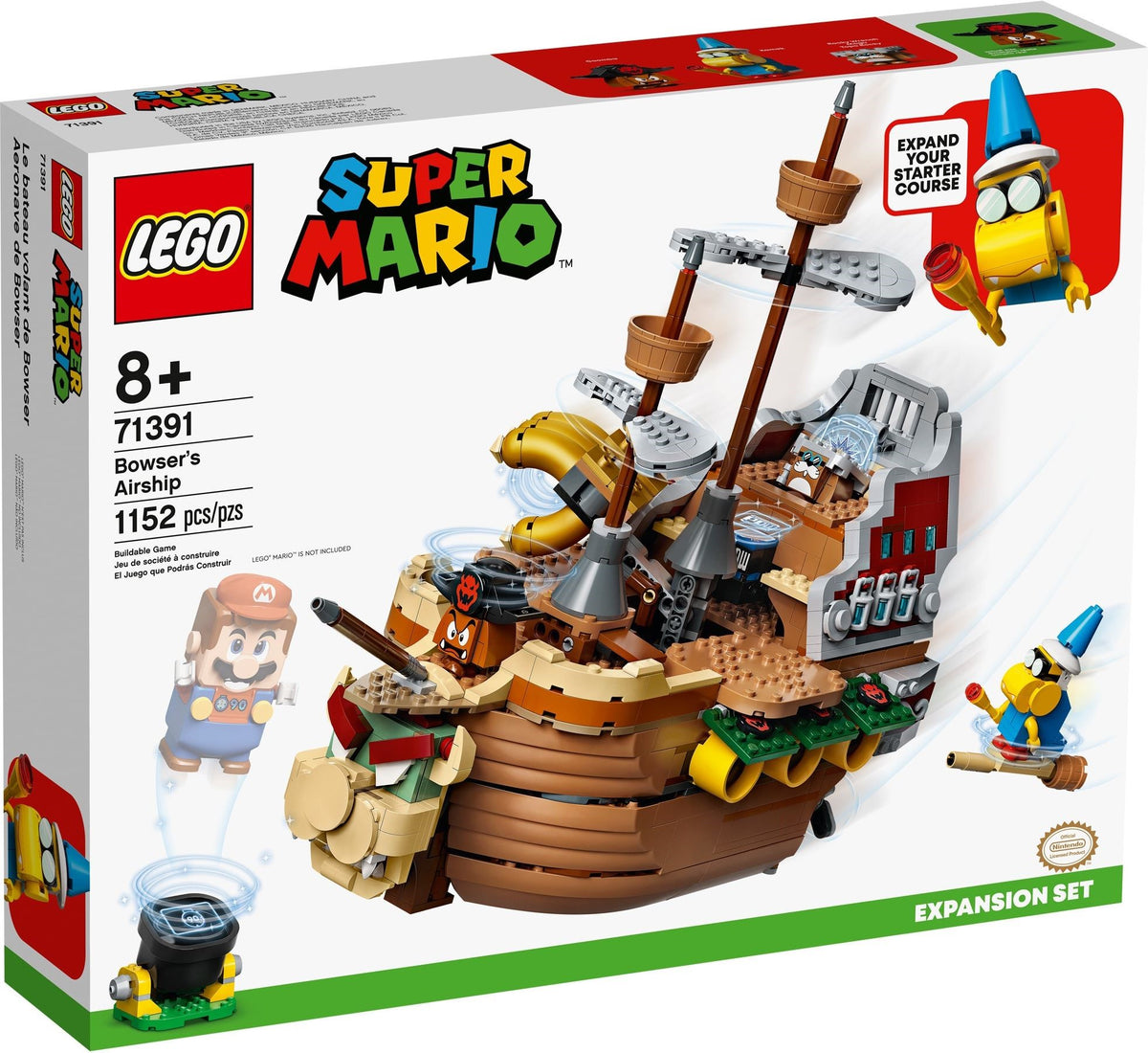 LEGO Super Mario 71391 Bowsers Luftschiff