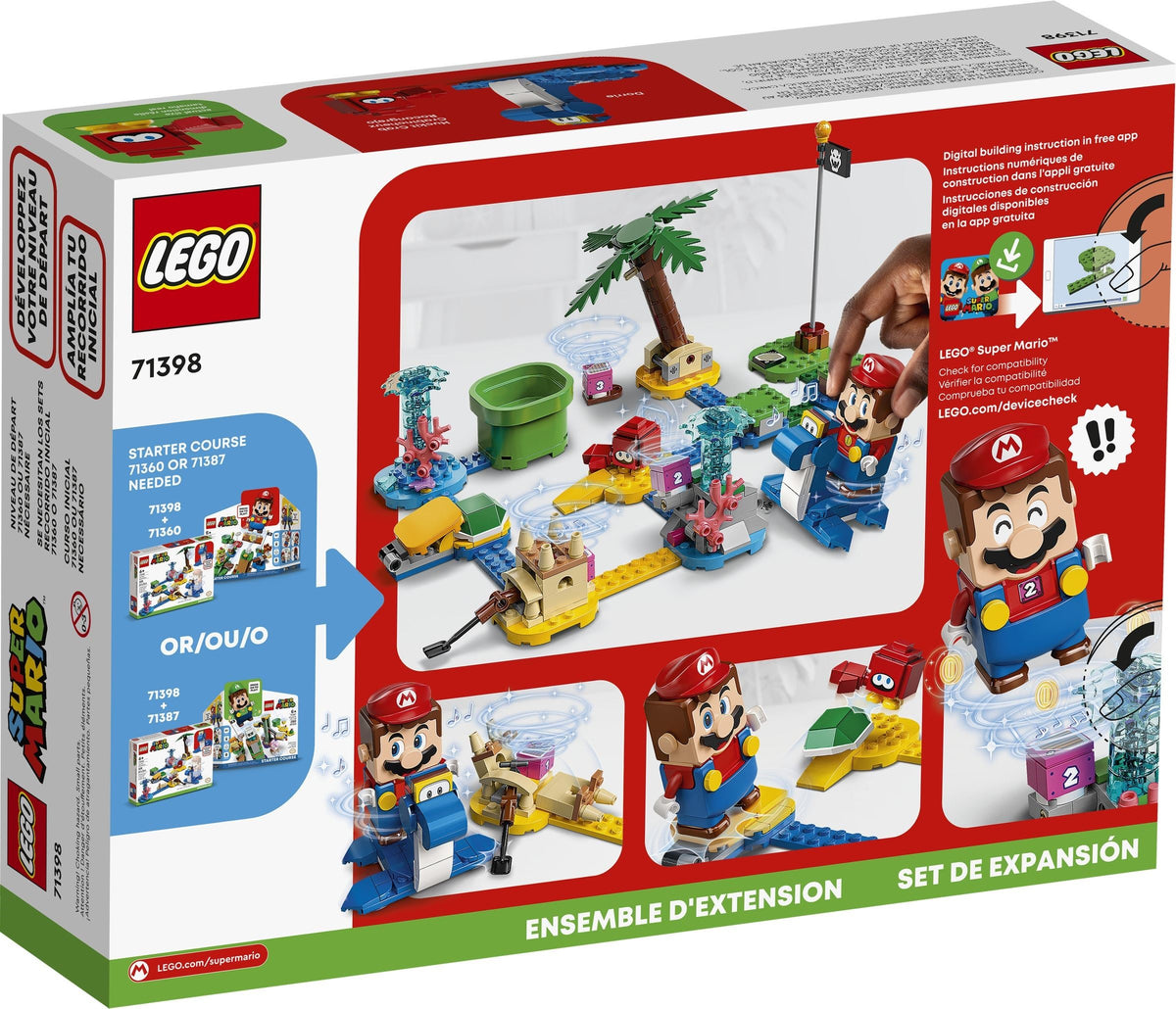 LEGO Super Mario 71398 Dorries Strandgrundstück