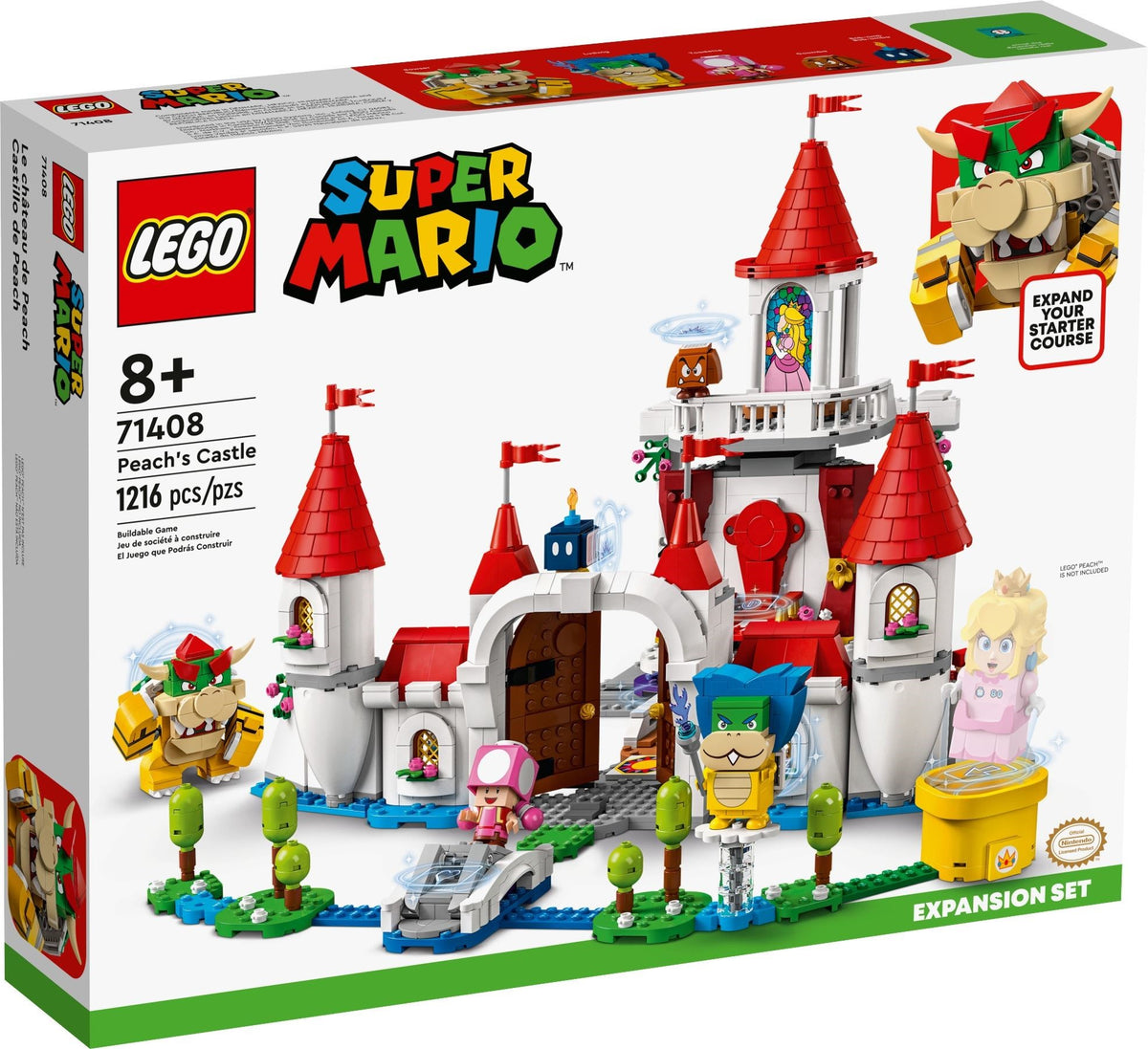 LEGO Super Mario 71408 Pilz-Palast