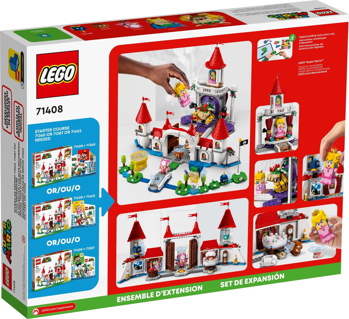 LEGO Super Mario 71408 Pilz-Palast