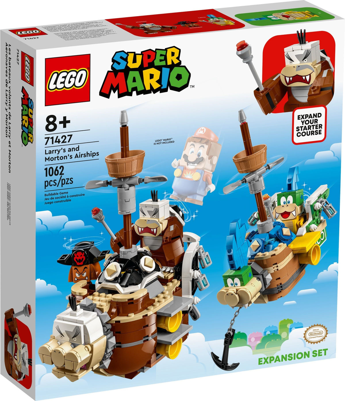 LEGO Super Mario 71427 Larry und Mortons Luftgaleeren