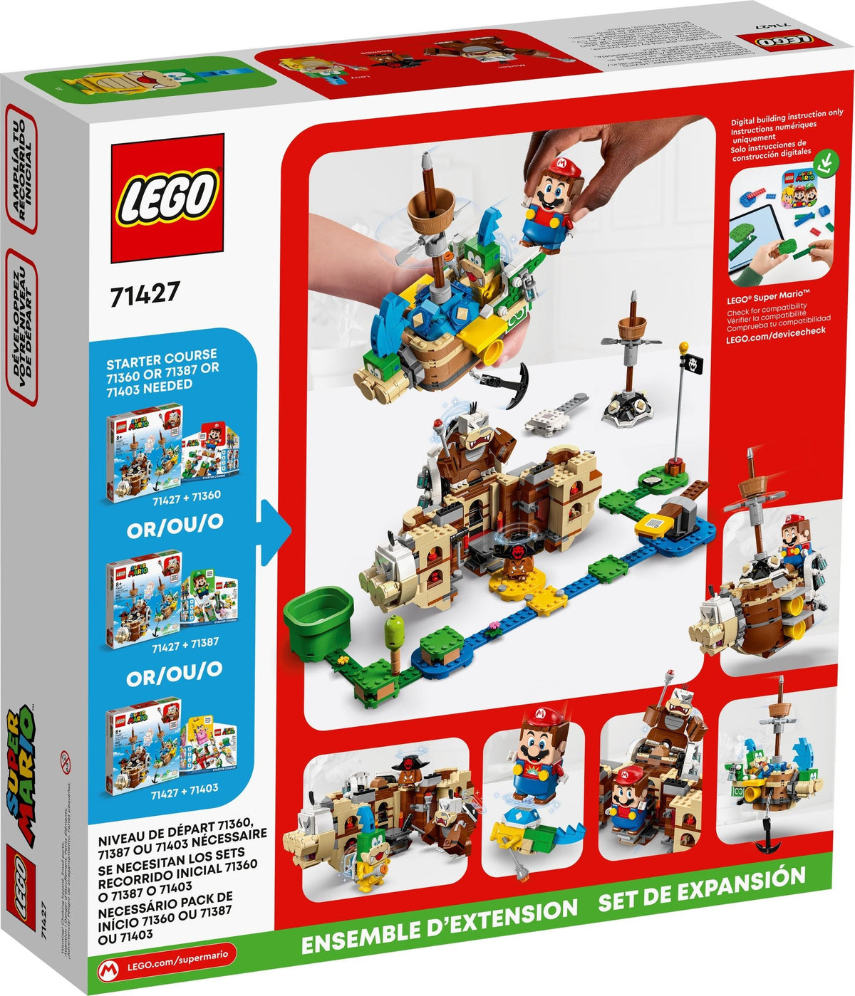 LEGO Super Mario 71427 Larry und Mortons Luftgaleeren