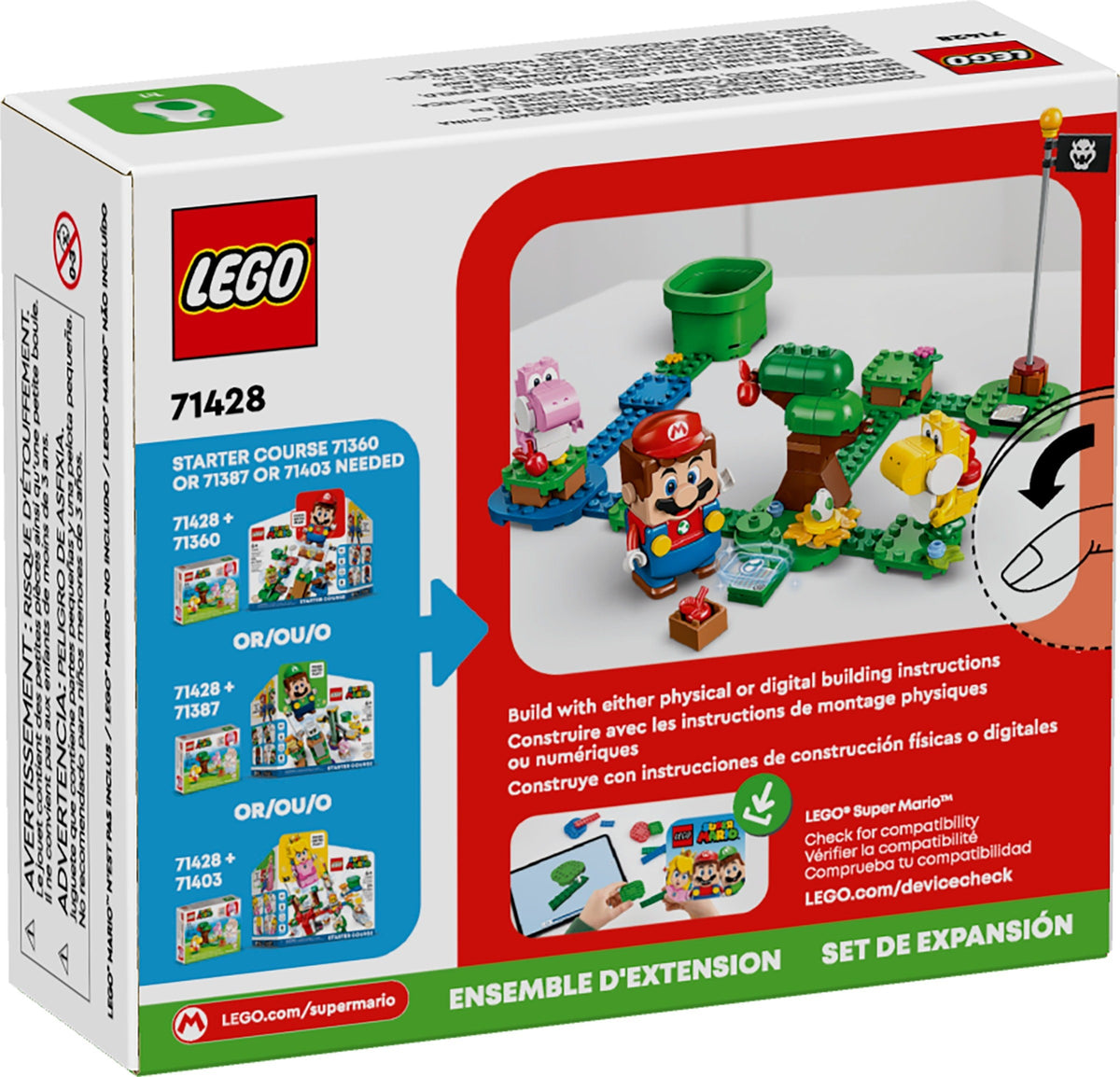 LEGO Super Mario 71428 Yoshis wilder Wald – Erweiterungsset