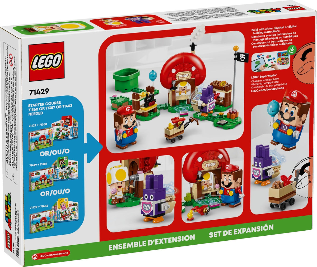 LEGO Super Mario 71429 Mopsie in Toads Laden – Erweiterungsset
